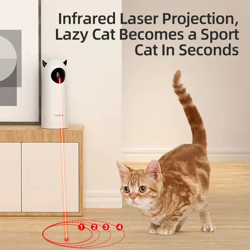 Automatic Cat Toy – Interactive Smart LED Laser